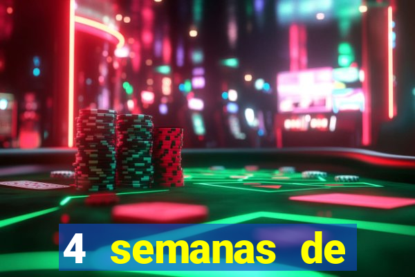 4 semanas de gravidez, muita fome